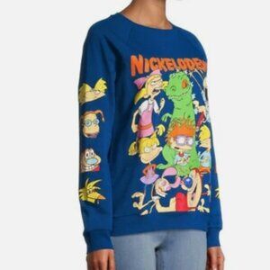 Nickelodeon 90s Style Cartoons Women Juniors Large
